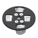 Weha 4 Roller Sandblaster Plate with Fine Texture 800 Rollers — Bush Hammer