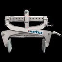 Weha Slab Grab Jumbo 2 R 1500 Scissor Lifter 3300 lb Capacity. 20"-39" width capacity for Granite, marble, Limestone, Concrete, Monuments, Concrete