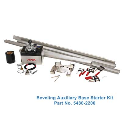 [5480-2200] Beveling Base Starter Kit Create A Precise Edge Whether Mitered, Beveled or Straight (Beveling Base Starter Kit 5/8"-11)