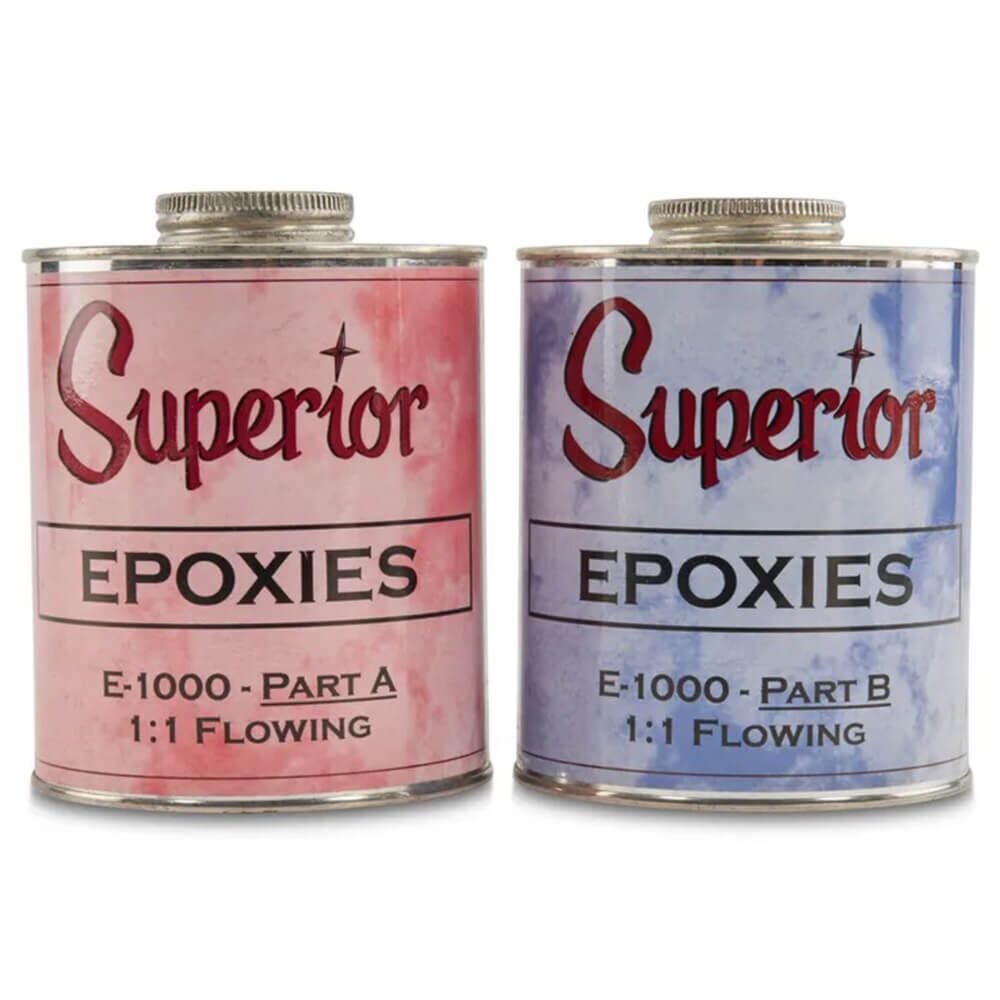 [200-25000-13] Superior E-1000 Flowing Epoxy Parts for Stone Laminating and Seaming (Part A (Resin) — Gallon)