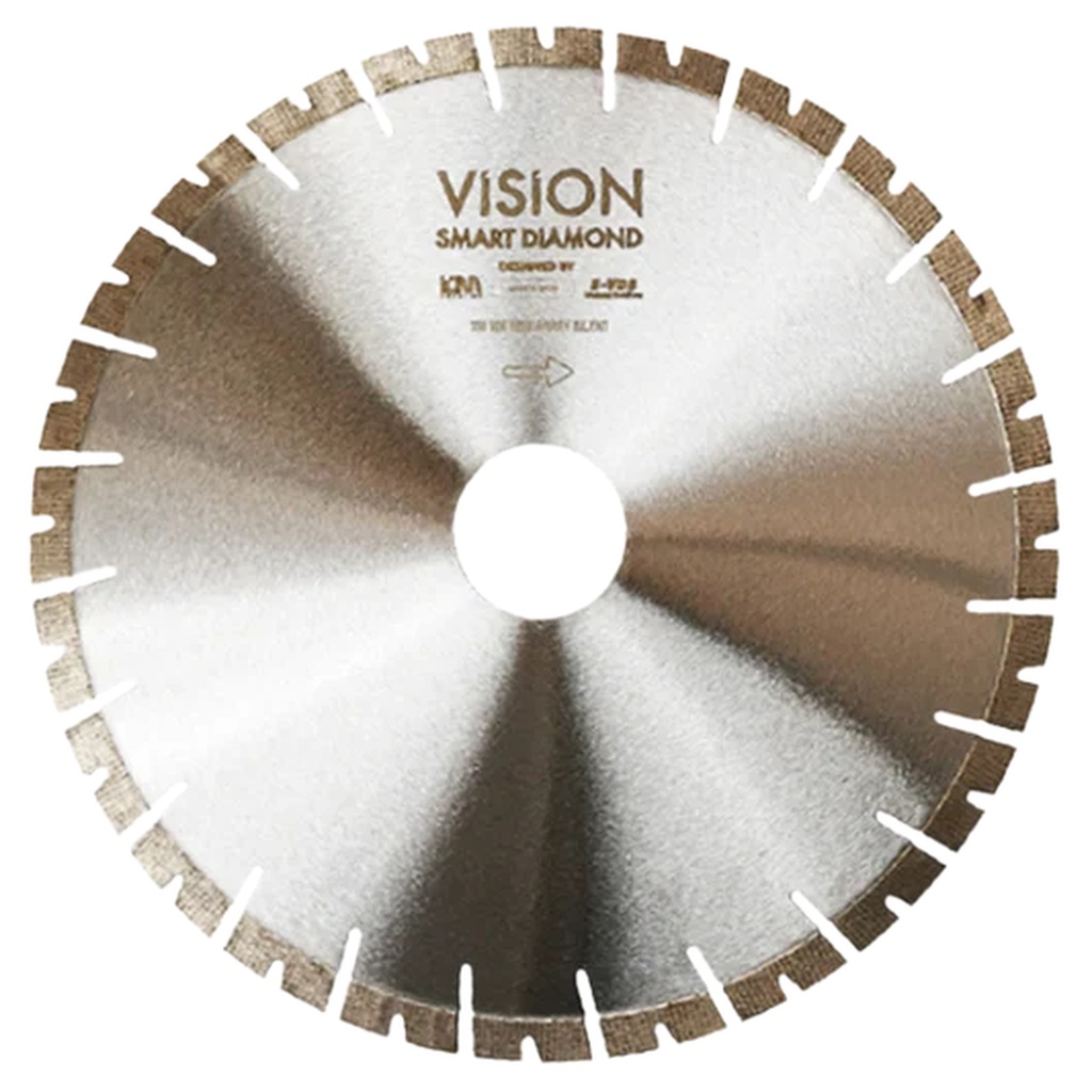 [CMCORXTR140025NO] Vision IDM 16" Xtreme Blade Quartzite Bridge Saw Blade for Quartzite, Granite and Quartz