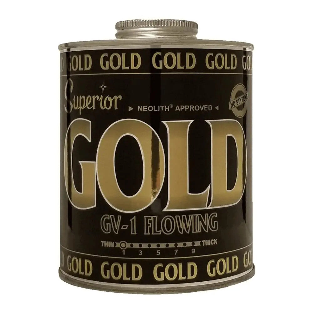 [200-30000-11] Superior Gold GV-1 Flowing Adhesive for Stone Laminating and Seaming