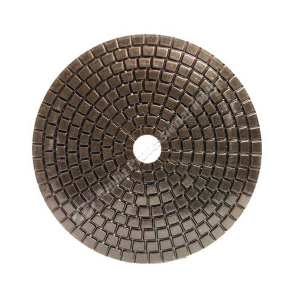 [GP30150R] Alpha Ceramica Resin Wet Polishing Pad for Granite (3", #150)