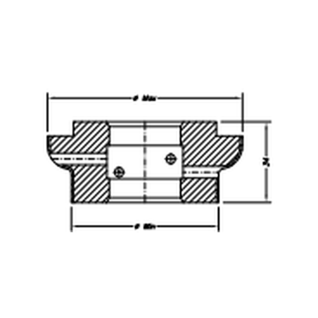 [SCE61064] Marmo Elettromeccanica L20 Straight Edge - 20mm Diamond Profiling Wheel - Line 60 CNC Bore 35mm (1, EHS Kit)