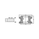 Marmo Elettromeccanica T20 r3 Flat Bevel - 20mm Diamond Profiling Wheel - Line 60 CNC Bore 35mm