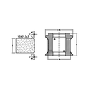 Marmo Elettromeccanica YS40 3x3 Chamfer Step - 40mm Diamond Profiling Wheel - Line 60 CNC Bore 35mm