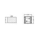 Marmo Elettromeccanica Z30 Flat Polish Seam - 30mm Diamond Profiling Wheel - Line 40 CNC Bore 22mm