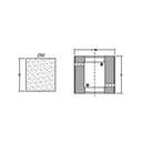 Marmo Elettromeccanica Z50 Flat Polish Seam - 50mm Diamond Profiling Wheel - Line 60 CNC Bore 35mm