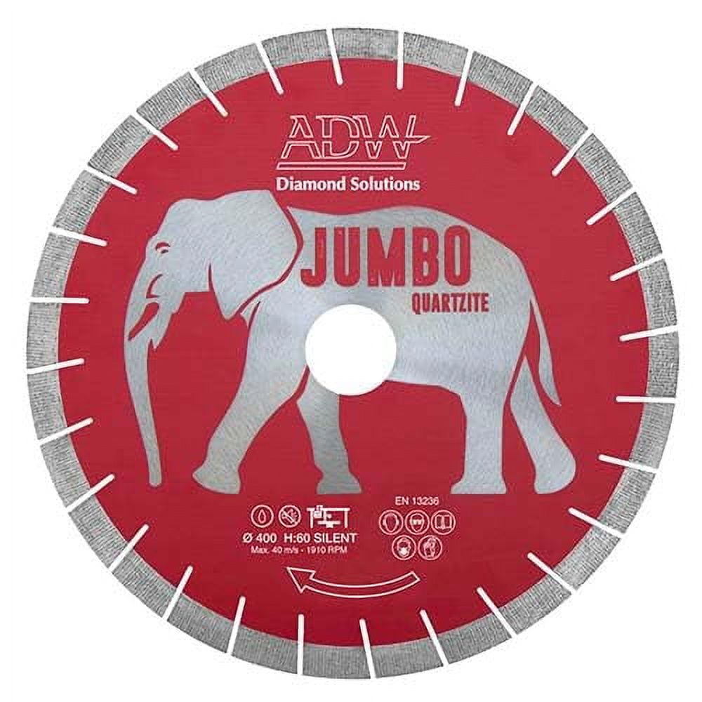 JUMBO Docto Silent Bridge Saw Blade for Quartzite