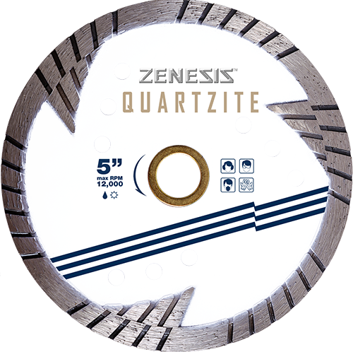[ZRGQ10S0508C] ZENESIS Small Diameter Quartzite Blade (5")