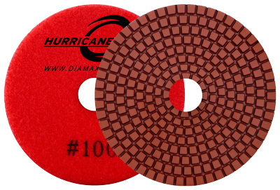 Hurricane polishing pad