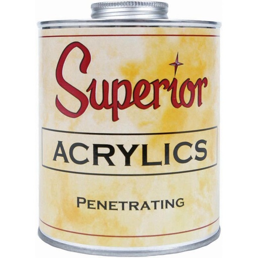 [SUP-200-15200-11] 1 Quart ACRYLICS Penetrating Water Thin Superior
