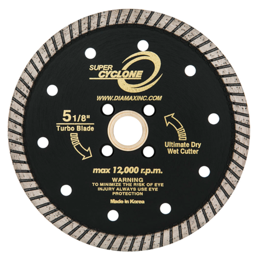 [TBSS60] 6" Super Cyclone Diamond Turbo Blade Dry/Wet Cutting