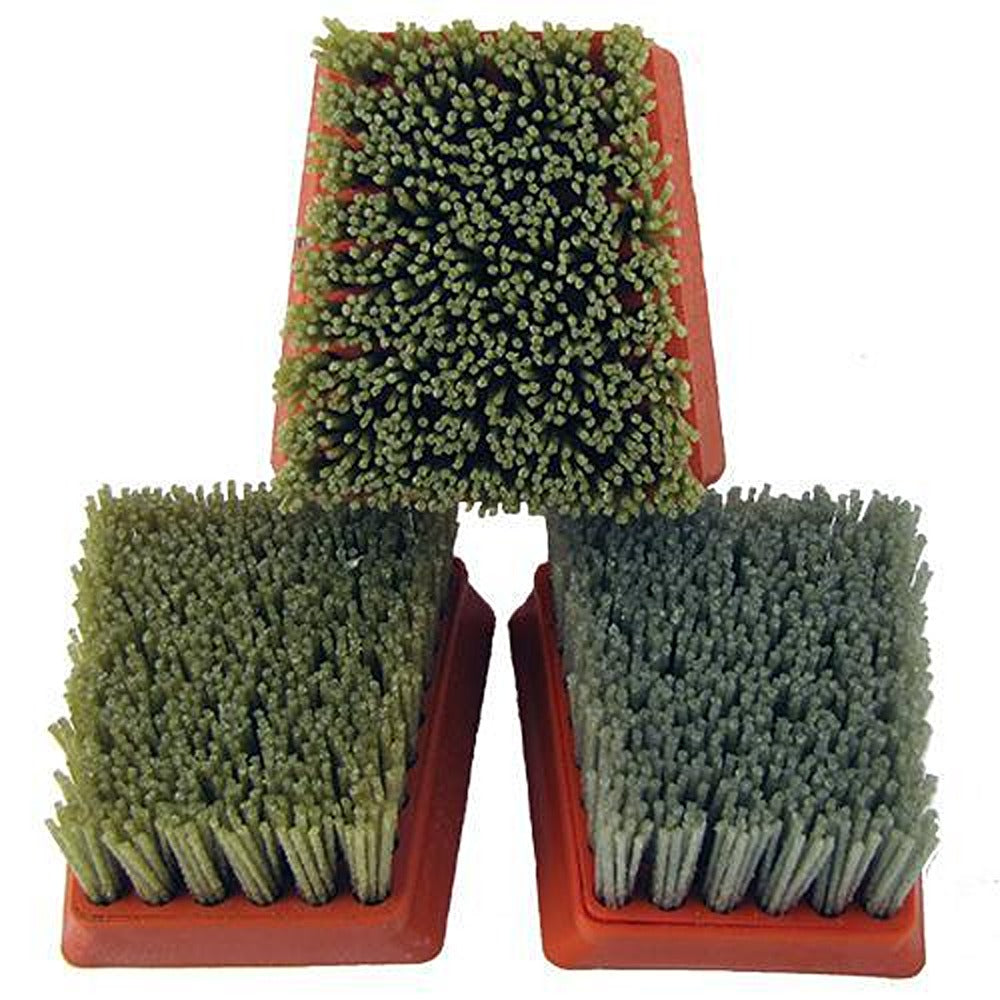 Frankfurt Diamond Brush Head For Antique Finish Grit 24 Tenax