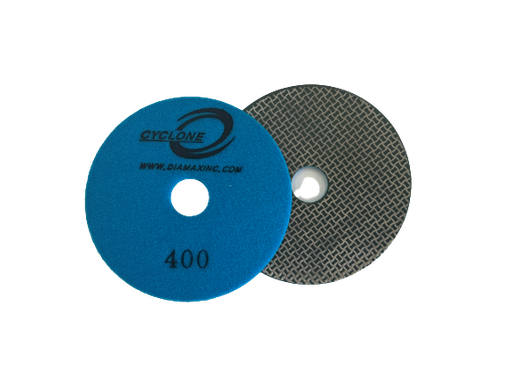 [PDE4400] Cyclone 4" Electroplated Wet Polishing Disk 400 Grit