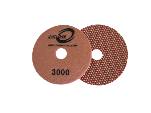 [PDE43000] Cyclone 4" Electroplated Wet Polishing Disk 3000 Grit