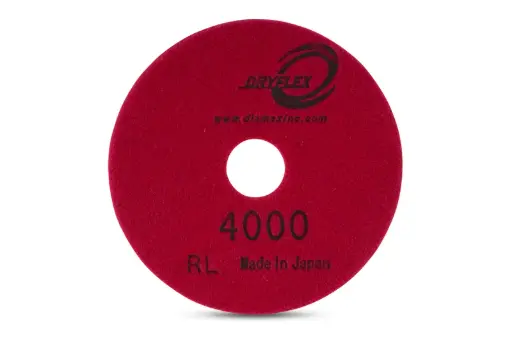 [PDH44000B] 4" Cyclone Dryflex 4000 grit, velcro back