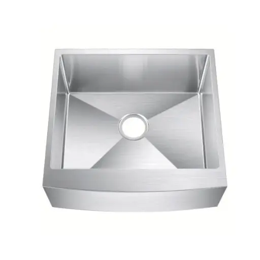 [APR2318] APR2318 - Single Bowl Farm Sink Fits 24" Cab. (7" Apron - 22" x 21-1/4" x  9")