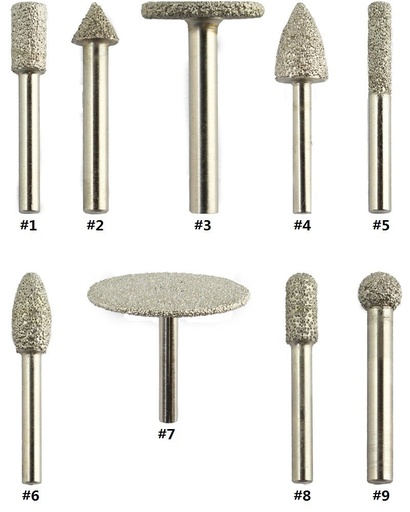 [22429-01007] APEXX DREMEL BRAZED CARVING BIT..Shape #5