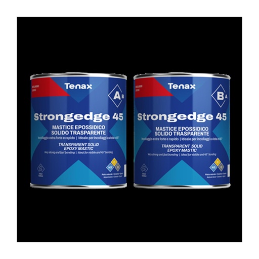 [1RFSTRONGEDGE1.5KG45] Strongedge 45 A+b 2-part Transparent Knifegrade Epoxy Tenax