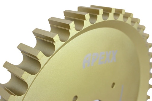 [20616-01001] APEXX Teflon-Core Milling Wheel 14" x 40mm (1-1/2") x 60/50mm