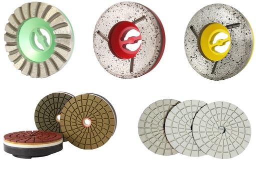 [22902-07001] APEXX Resin Pad 4" x Pos.3 for Granite (Velcro back)