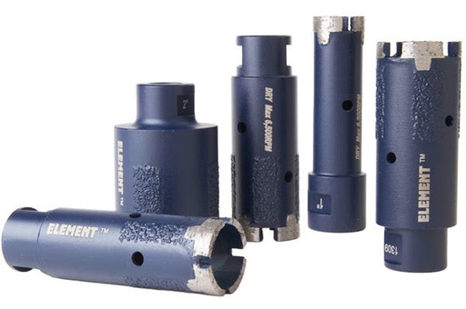 [23701-04018] ELEMENT Dry/Wet Core Bit - 3/8" x 5/8"-11 (No Side Protection)