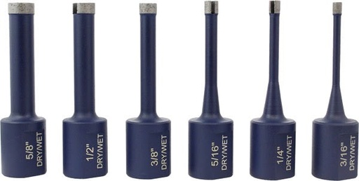 [23701-04020] ELEMENT Dry/Wet Blind-Hole Bit   1/4" x 5/8"-11