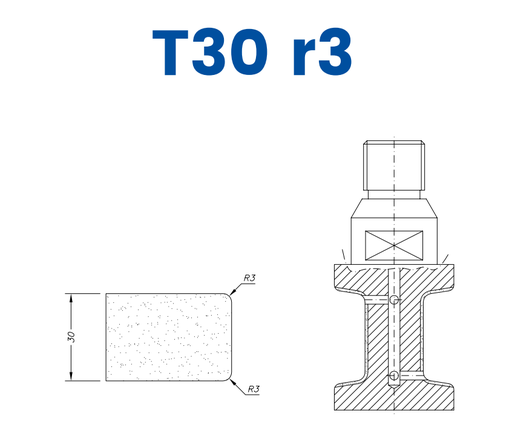 [SC23115] SC23115 LINE 20 30mm Eased Top & Bottom r3 Profile T30 r3 Position 3 BiPower Electroplated Kit (soft materials, marble)