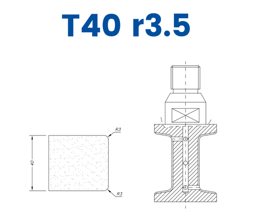 [SC23117] SC23117 LINE 20 32mm Eased Top & Bottom r3 Profile T40 r3.5 Position 3 BiPower Electroplated Kit (soft materials, marble)
