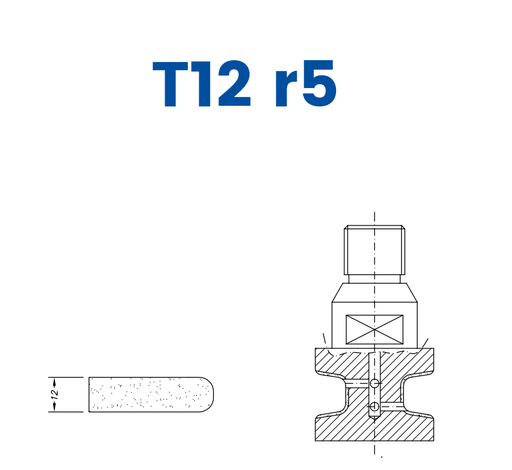[SC23243] SC23243 LINE 20 12mm Eased Top & Bottom r5 Profile T12 r5 Position 3 BiPower Electroplated Kit (soft materials, marble)