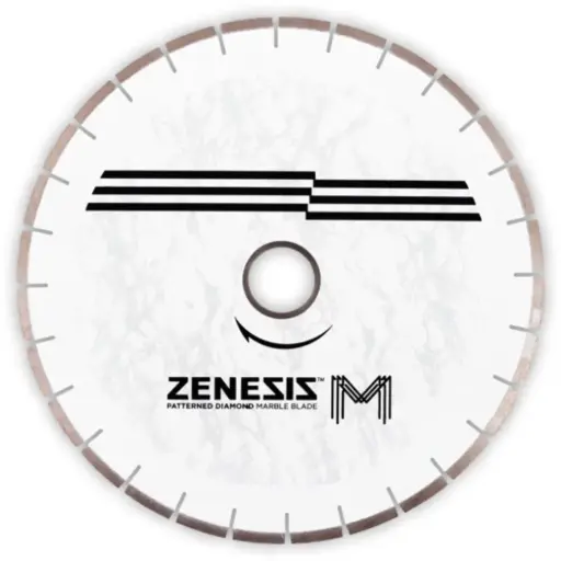 [ZSMM10R2014T] ZENESIS M Bridge Saw Blade for Marble 20"- 10mm Segments - 50/60 Arbor