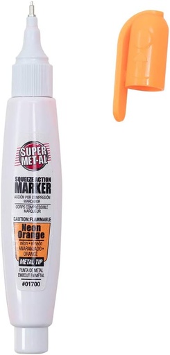 [SKM-1326] Super Met-Al Tip Marker, Red - No Dye