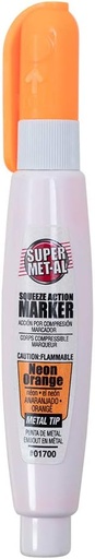 [SKM-1700] Super Met-AL Tip Marker, Neon Orange