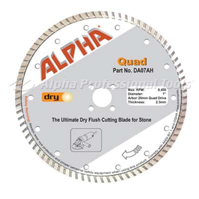 [DA04AH] Alpha Professional Tools Quad Dry Blade 4"
