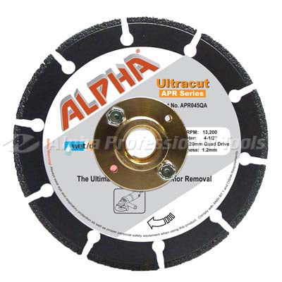 [APR05QA] Alpha Professional Tools Ultracut APR 5" Quad Drive