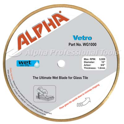 [WG0700] Alpha Professional Tools Vetro Blade 7"