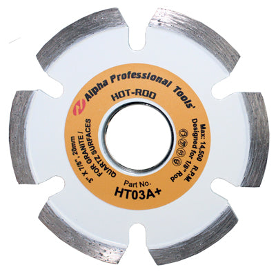 [HT03A+] Alpha Professional Tools Hot-Rod Granite 3" 1/8" Rod