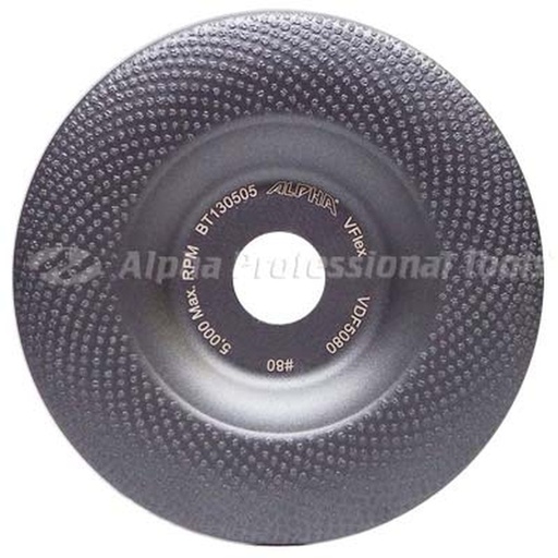[VDF503H] Alpha Professional Tools VFlex Disc 5" #35 5/8"-11