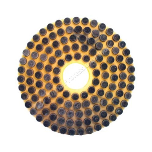 [GP40150V] Alpha Ceramica Vitrified 4" Preparation Stage for Wet Granite Polishing Hook & Loop #150