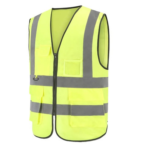 [SVY0000L] Alpha Professional Tools Safety Vest Yellow L