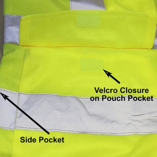 [SVY0000S] Alpha Professional Tools Safety Vest Yellow S
