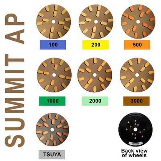 [SRAP10TSUYA] Alpha Professional Tools Summit AP Resin 10" #TSUYA