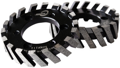 [CGW025] Cyclone Gauging Wheel 25mm segment