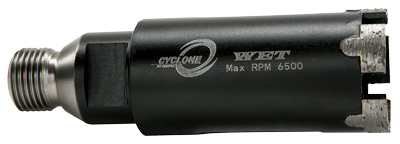 [CUBYH138] 1 3/8" Cyclone Ultra Dry  Thin Wall CNC 1/2" Gas Core Bit