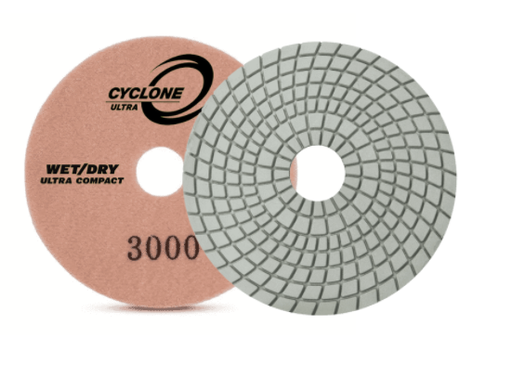 [PDU41500] 4" Cyclone Ultra Wet/Dry Pad 1500 Grit