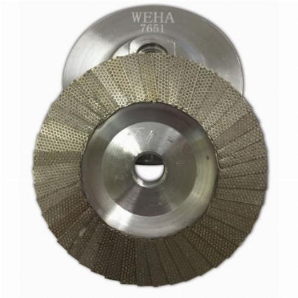 [7650] Weha 4" Flap Diamond Cupwheel 60g