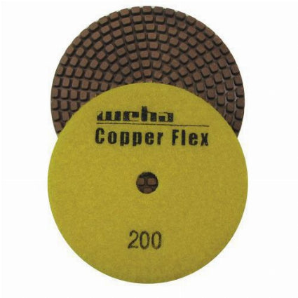 [15501] Weha 4" CopperFlex 50 grit