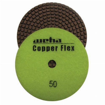 [15503] Weha 4" CopperFlex 200 grit