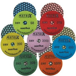 [50408] Weha 4" Matrix DRY Polish pad 50